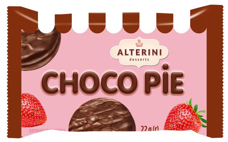 ChocoPie со вкусом «клубники»