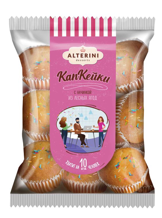 Маффин со вкусом «лесных ягод»