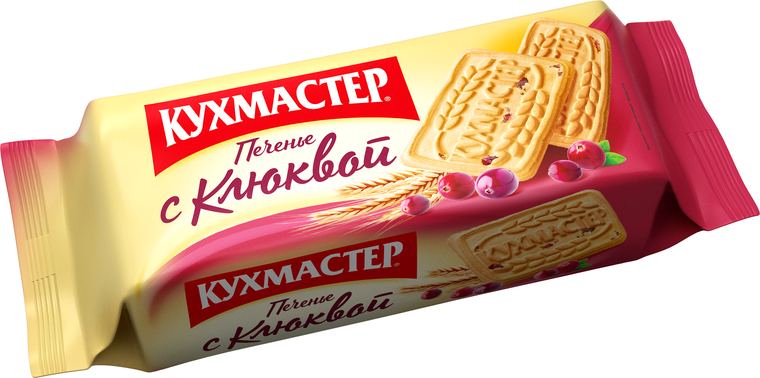 Печенье со вкусом «сахарное с клюквой»