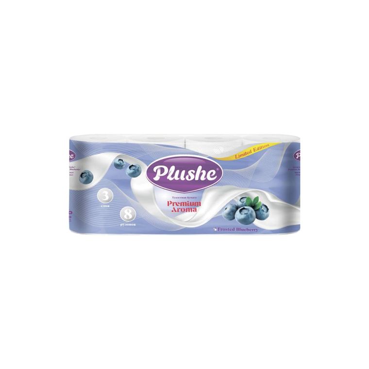 Туалетная бумага Plushe Premium Aroma Frosted
