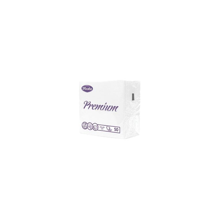 Салфетки бумажные Plushe Premium 33-33