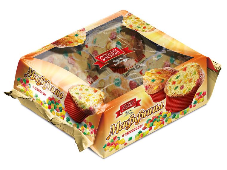 Маффины с цукатами