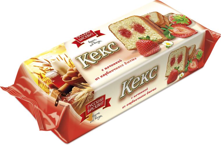 Кекс со вкусом «клубники»