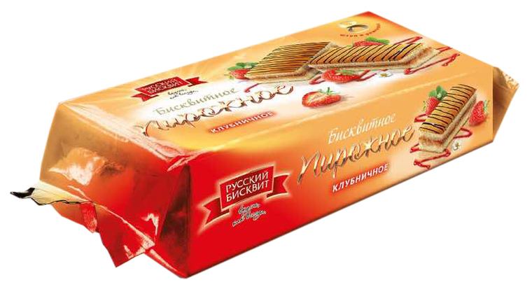 Пирожное клубника
