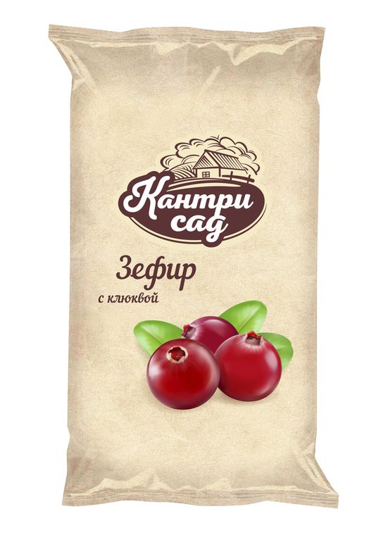 Зефир с кусочками клюквы. КАНТРИ САД